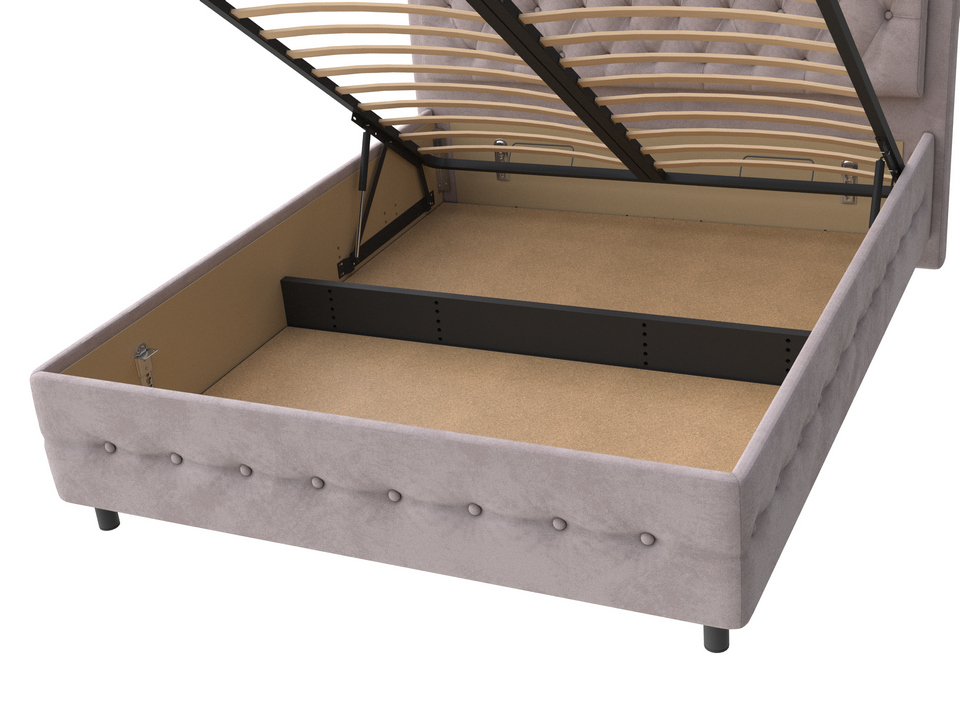 Основание Панели нераздвижные неламинированные для кроватей с ПМ (МДФ Шлифованный) 140x220