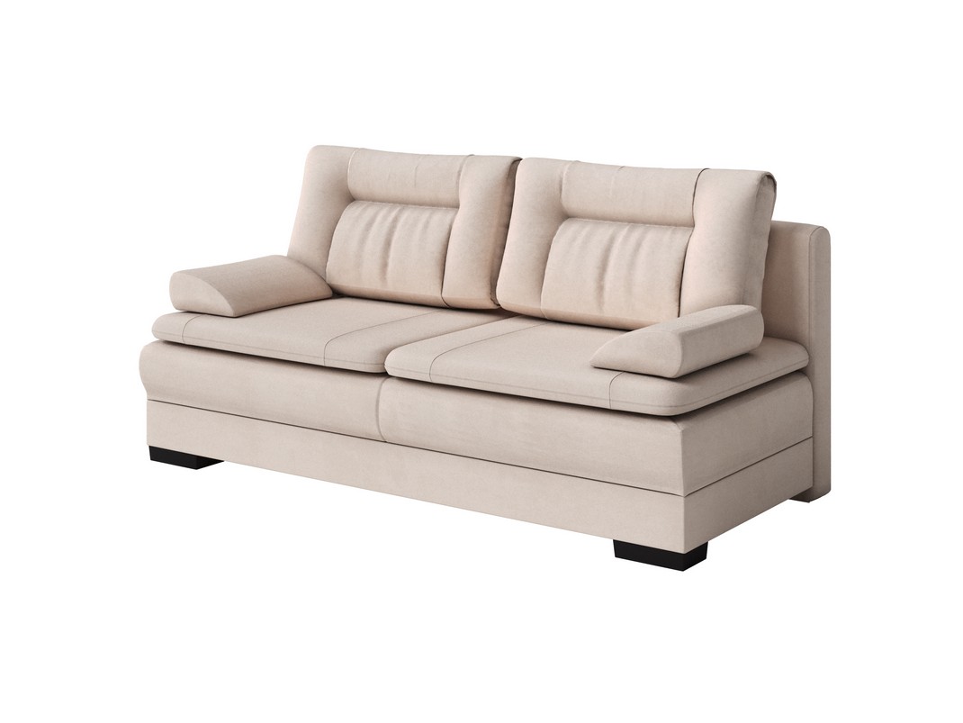 Орматек Диван-кровать Easy Home Hard (Ткань: Велюр Teddy 304 Тауп) 150x200