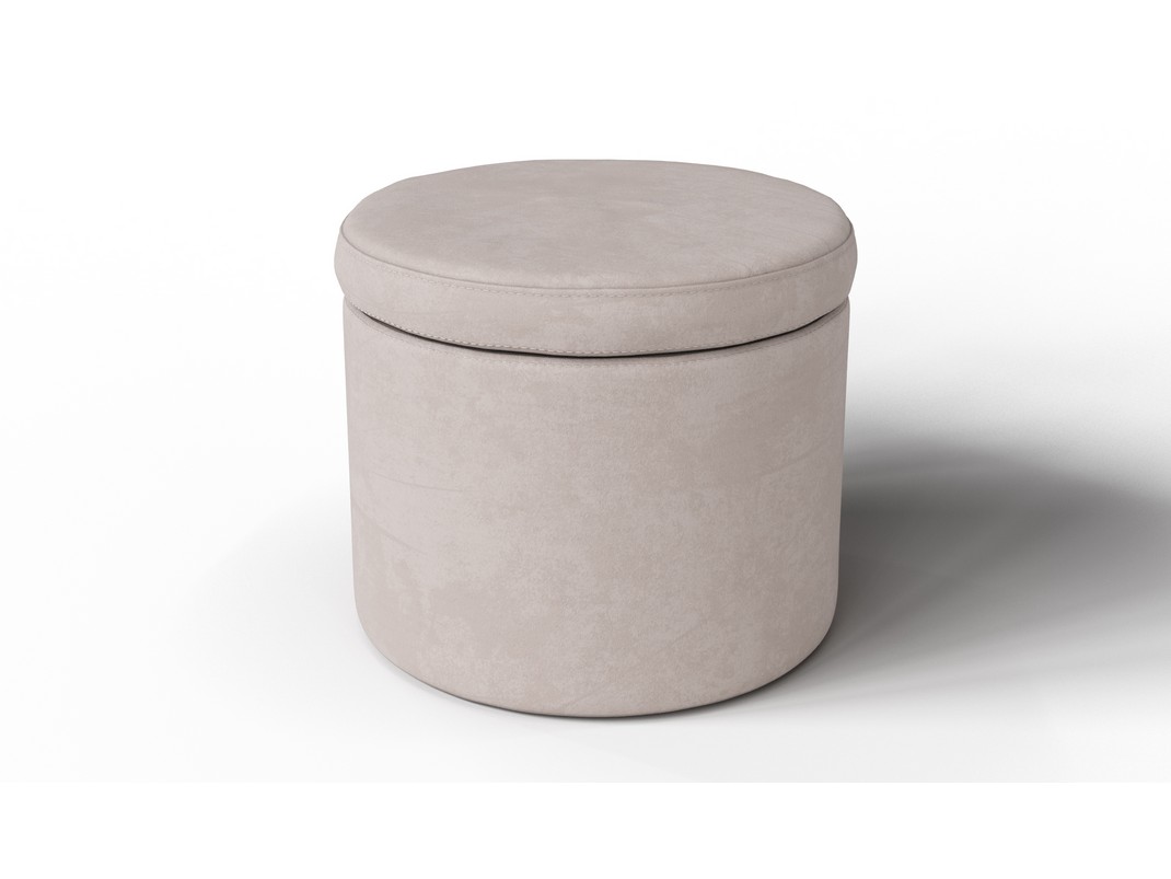 Пуфик Пуф Verda Remy ТканьМассив дуб Noel Ash кремовыйМасло-воск Антик дуб 46x46 36590₽