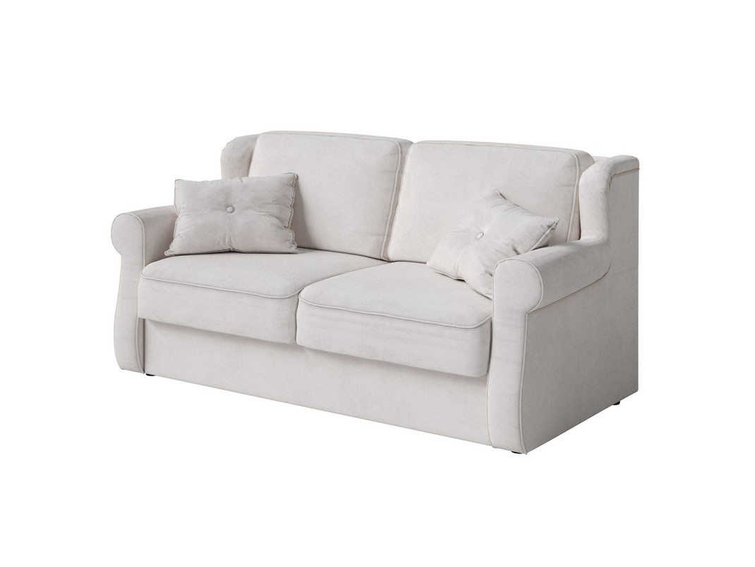 Орматек Диван-кровать Synergy Grace Ткань Велюр Teddy 302 Жемчужный 160x196 128870₽