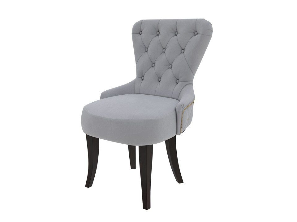 Стул Verda Lark с молдингом Ткань Микровелюр Manhattan Платина 57x66 57570₽