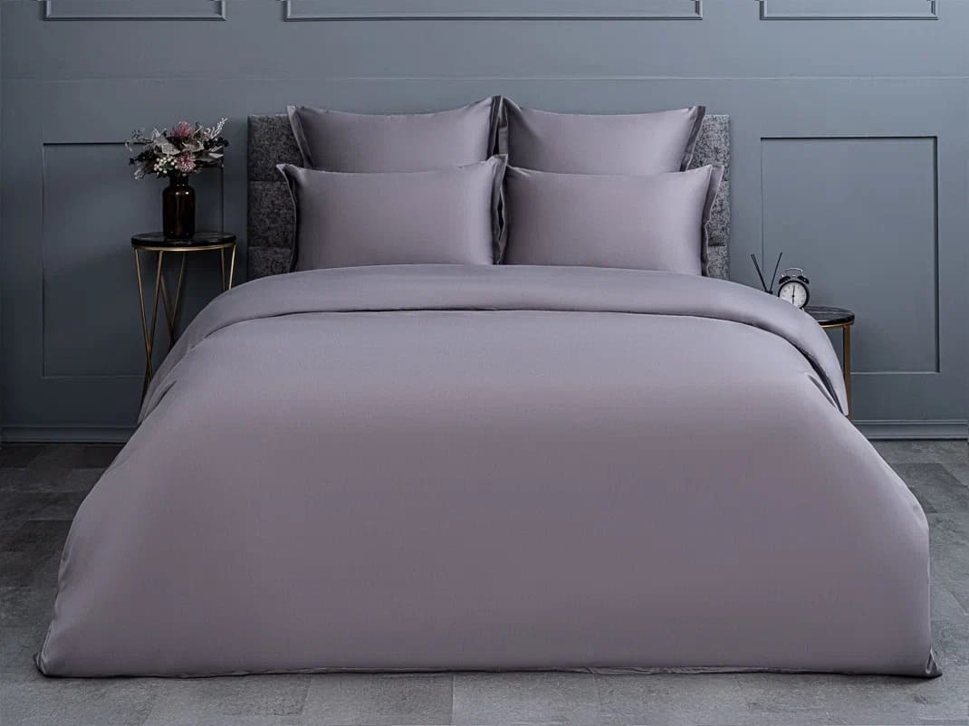 Комплект постельного белья Орматек Комплект Colors New Сатин Серый 200x220 7780₽