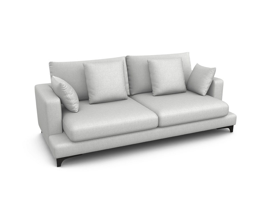 Орматек Verona пух-перо 3-х местный Soft Ткань Рогожка Lino 32 Темно-зеленый 117x234 336440₽