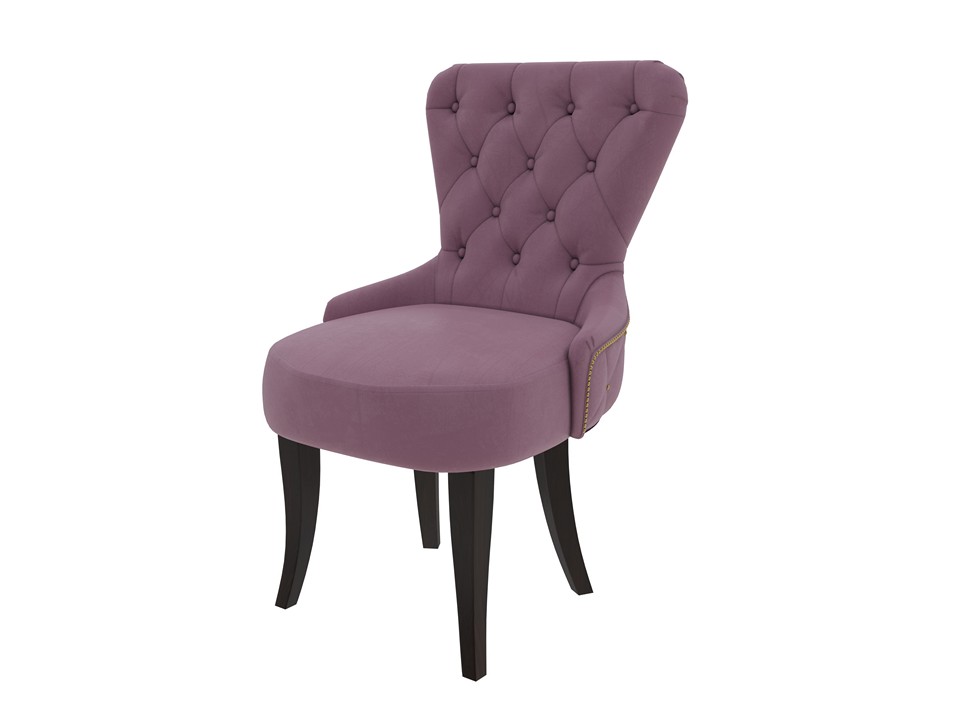 Стул Verda Lark с молдингом Ткань Микровелюр Manhattan Ягодный пломбир 57x66 57570₽