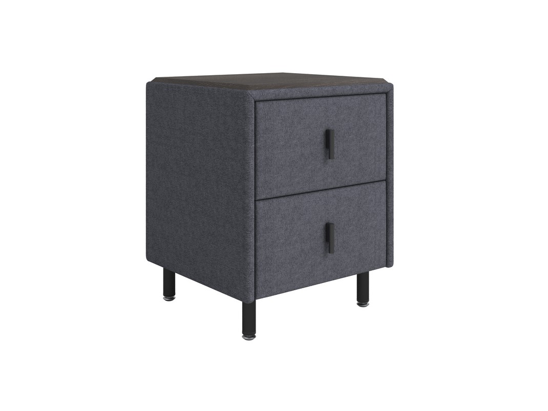 Тумба Орматек Sofix (Рогожка/ЛДСП Nice Графит/Дуб Кантербери) 45x45