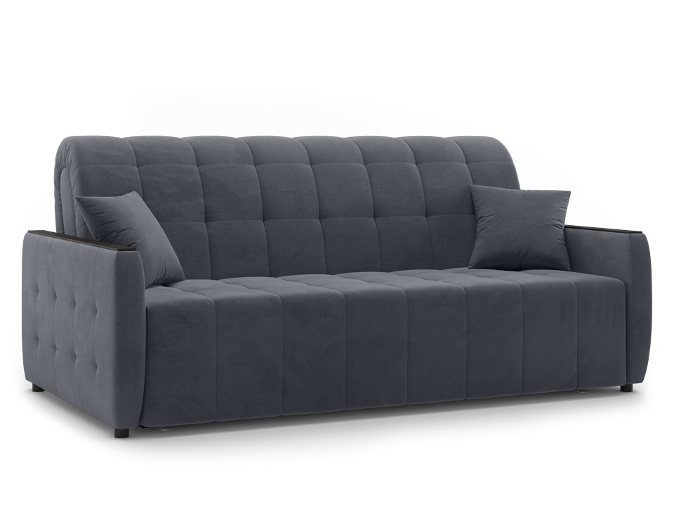 Орматек Диван-кровать Krus Hard Ткань Велюр Omega 32 Черный 180x200 77700₽