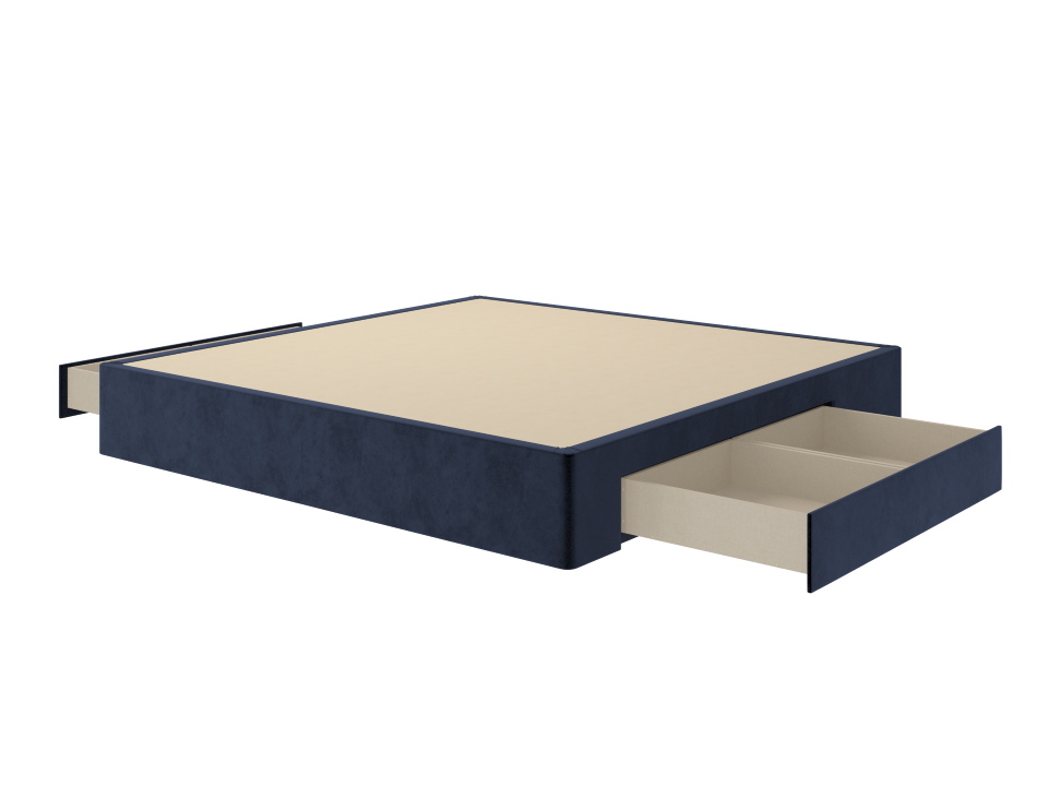 Основание Verda Podium с ящиками 55-55 (Ткань: Микровелюр Manhattan Ночное небо) 200x200