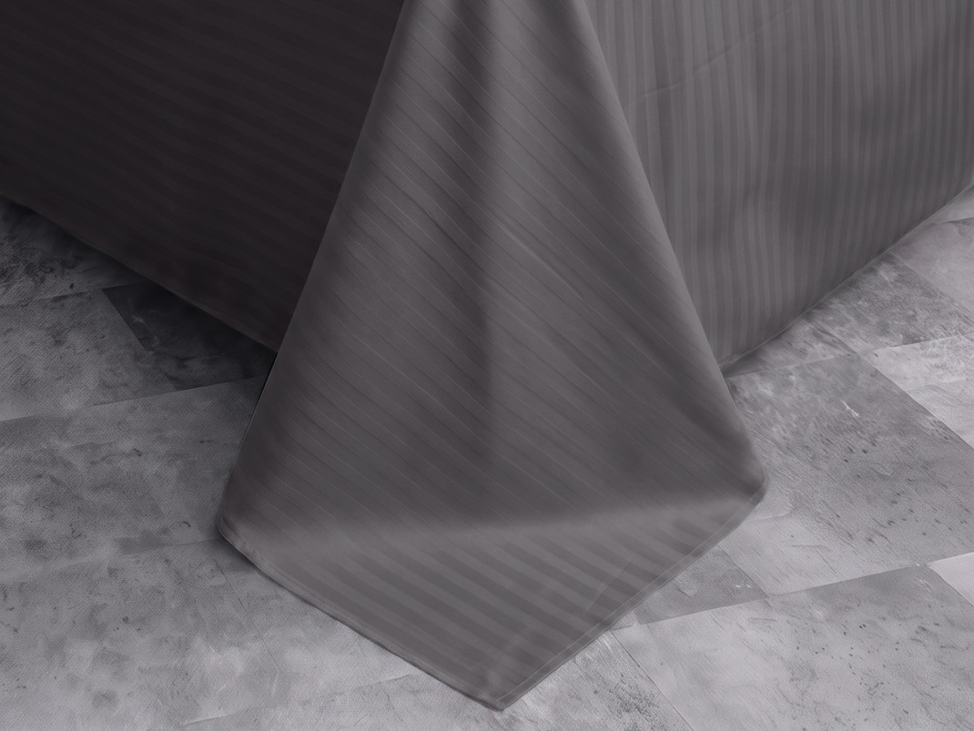 Простыня Орматек Flow New (Сатин Серый) 256x276