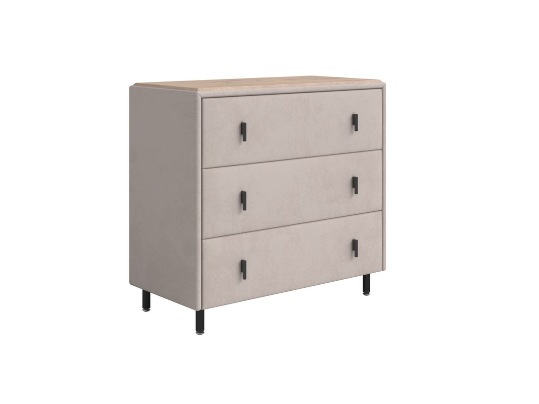 Комод Орматек Sofix (Микрофибра/ЛДСП Diva Нюд (316)/Бунратти) 92x46