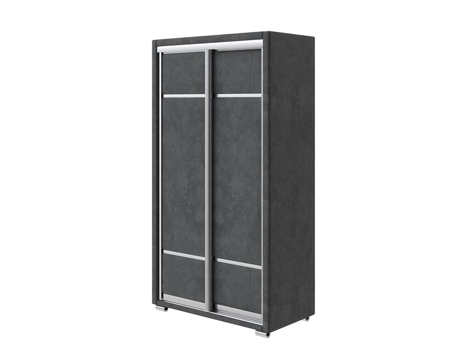 Шкаф Орматек Шкаф-купе 2х дв Orma Soft 2 без зеркал Ткань Велюр Sohu Графит 119x60 87980₽