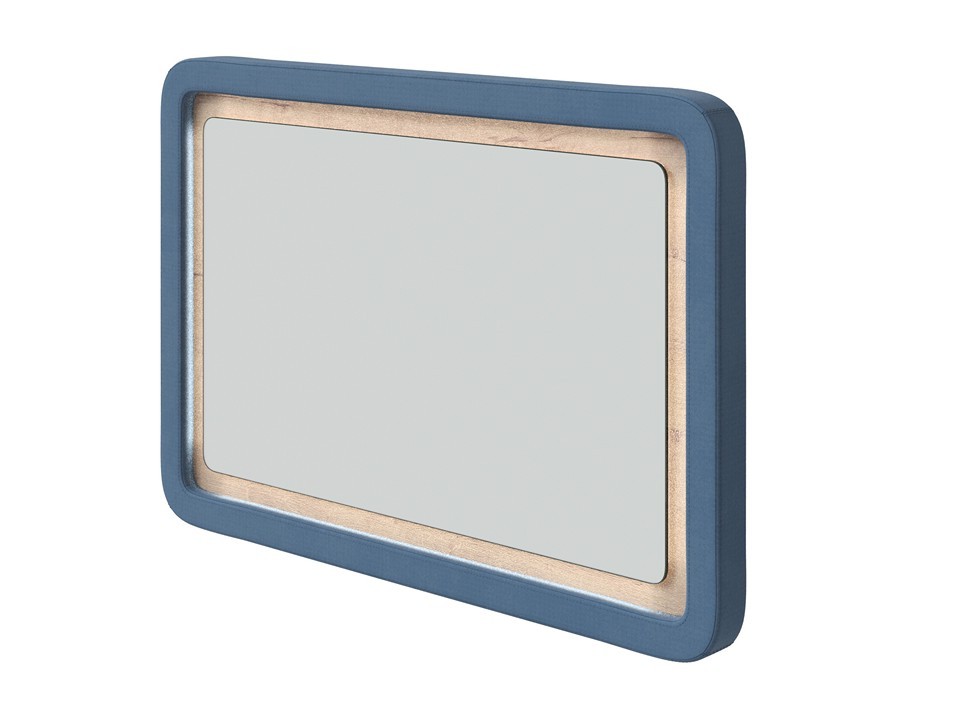 Зеркало Орматек Megapolis ЛДСП Бунраттиткань БунраттиDiva Синий 323 95x65 32960₽