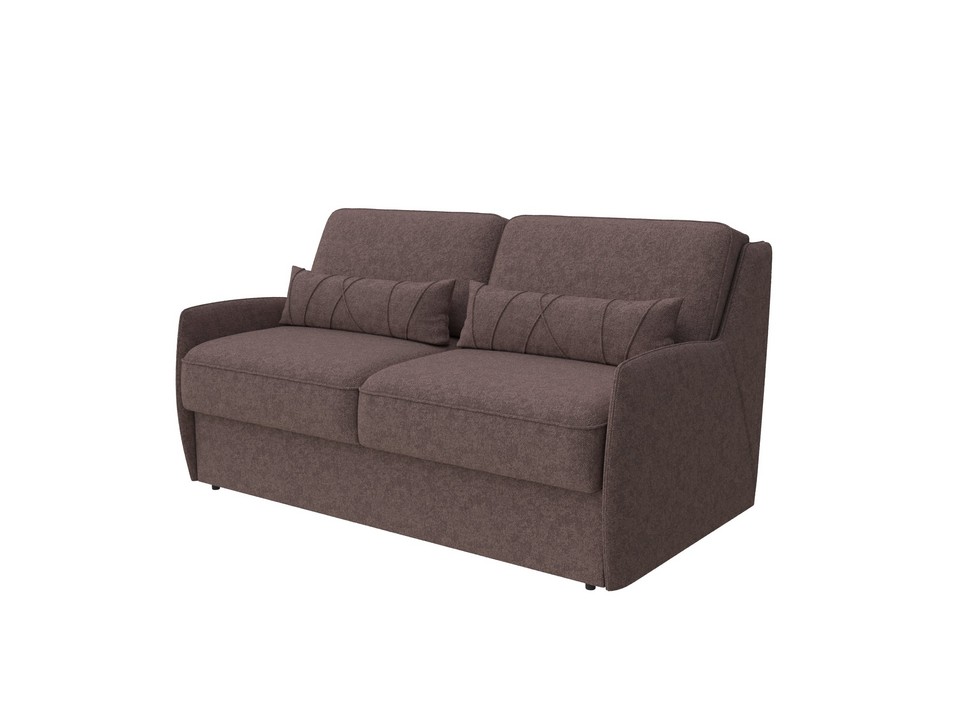 Орматек Диван-кровать Synergy Slim Ткань Рогожка Levis 37 Шоколад 160x196 100910₽