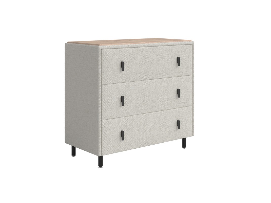 Комод Орматек Sofix (Шенилл/ЛДСП Piano 1 Жемчужное колье/Бунратти) 92x46