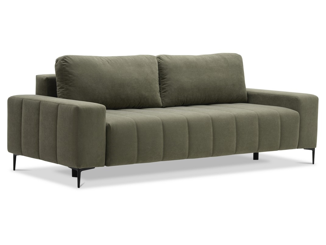 Орматек Диван-кровать Сантана Soft Ткань Велюр Ultra cedar зеленый 154x200 89860₽