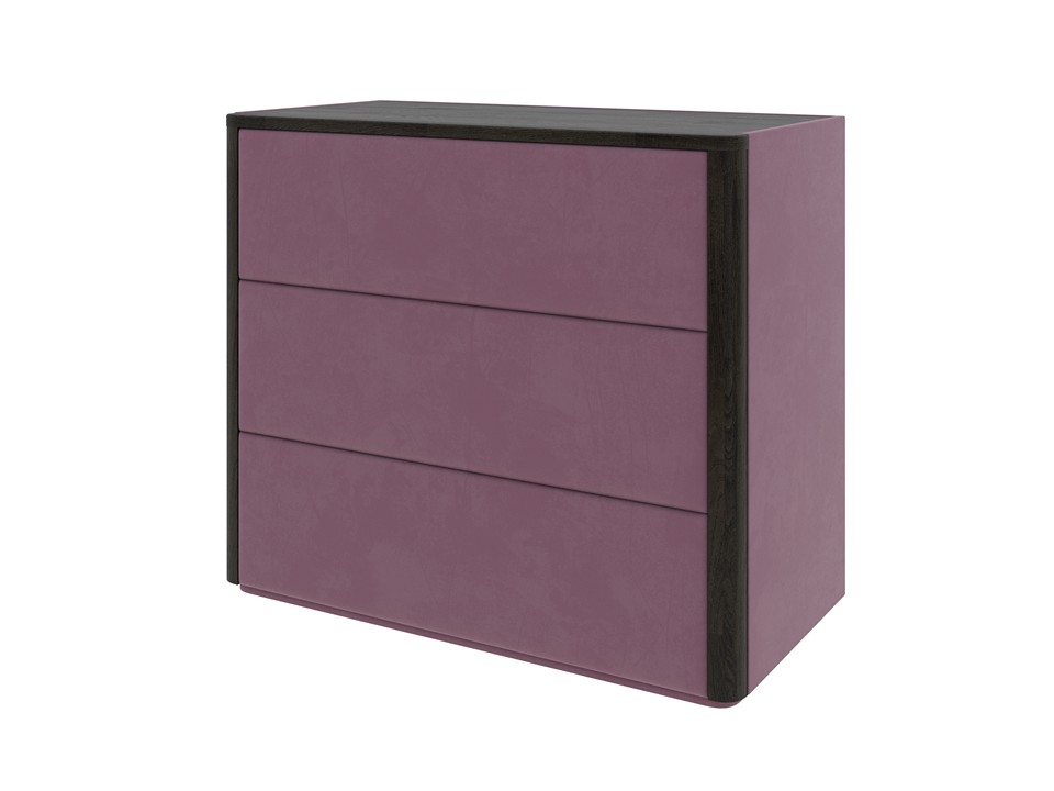 Комод Verda Bliss ТканьМассив дуб Венге дубManhattan 22 Ягодный пломбир 79x90 102470₽