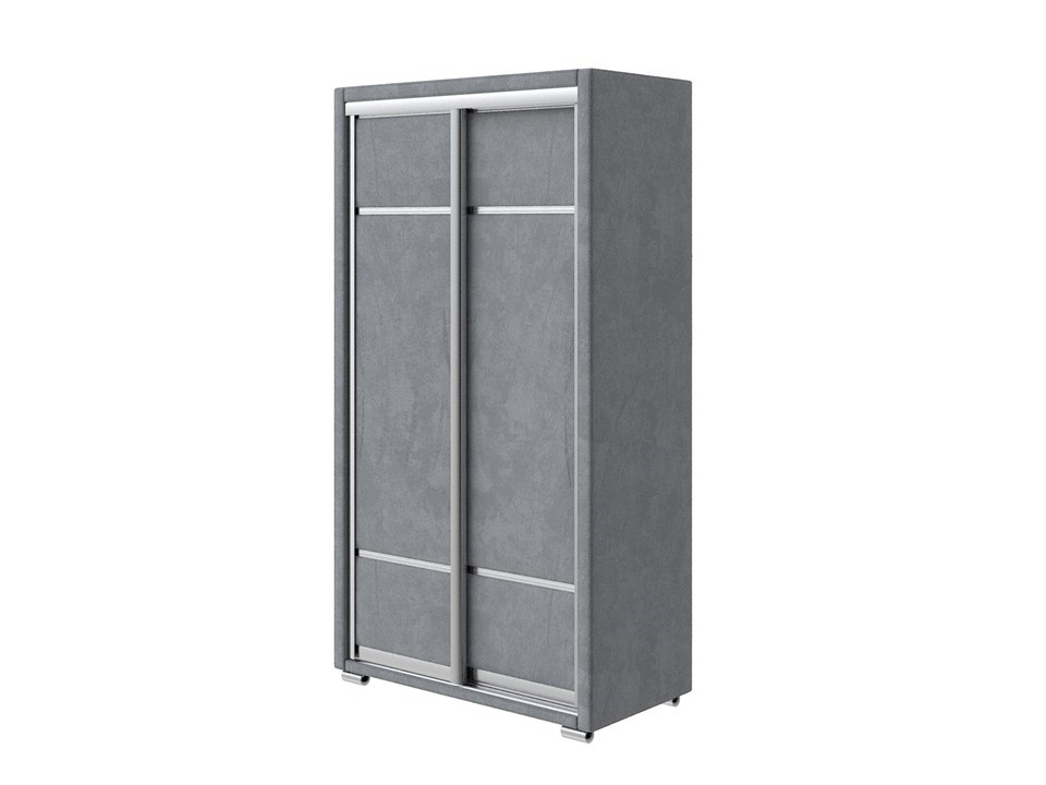 Шкаф Орматек Шкаф-купе 2х дв Orma Soft 2 без зеркал Ткань Велюр Sohu Сталь 119x60 87980₽