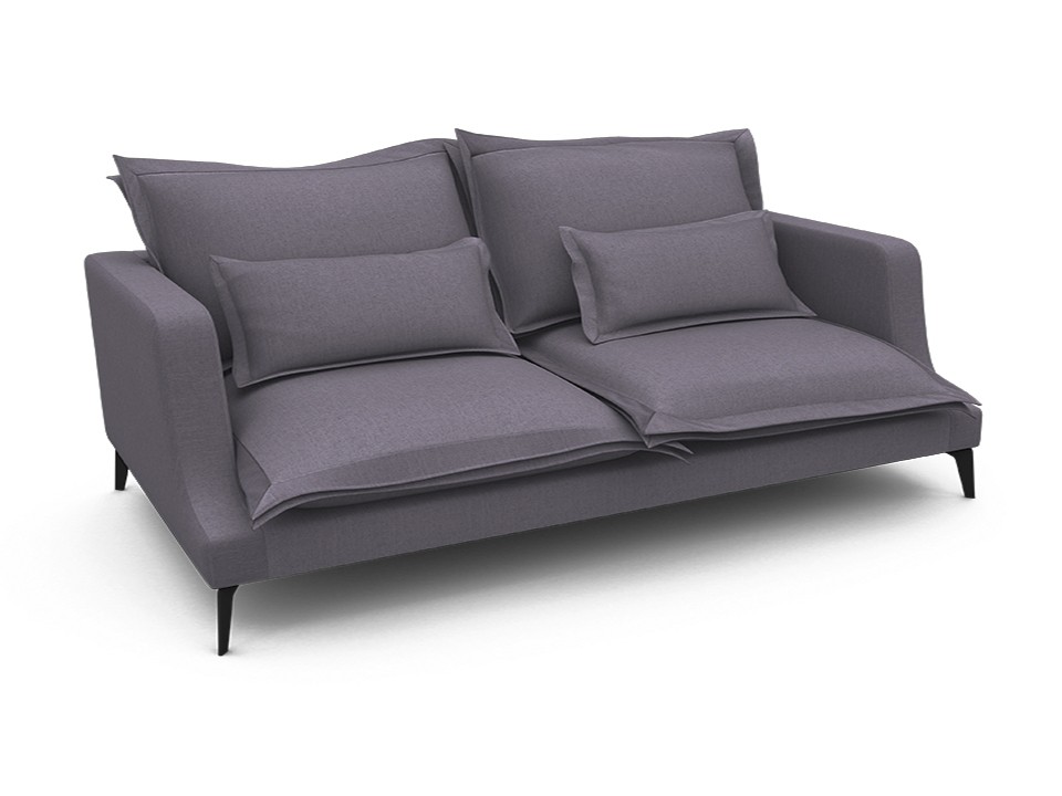 Орматек Mores 3-х местный Soft max Ткань Шенилл Canvas purple 104x226 238130₽