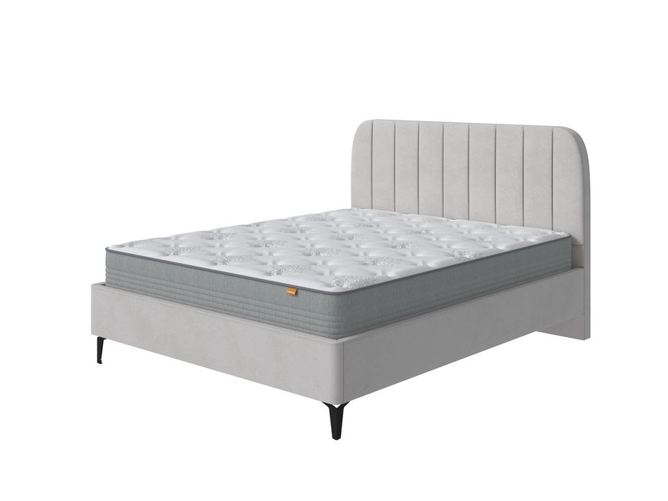 Кровать Орматек New York с подъёмным механизмом (Ткань: Велюр Ultra Серый камень) 140x190 кресло кровать boss 2 0 велюр роял тауп