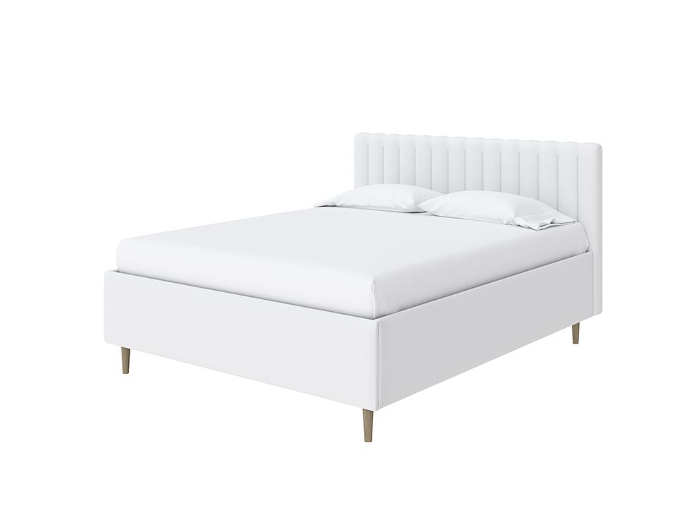 Кровать Орматек Madison Lite с подъёмным механизмом (Экокожа Белый) 140x190