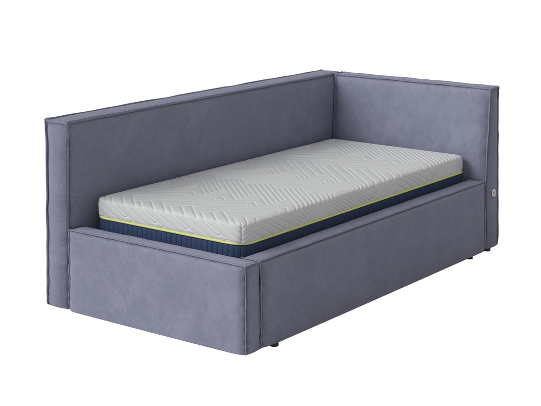 Кровать Кровать-софа Porto Lite левая Ткань Микрофибра Diva Мята 100x200 59800₽