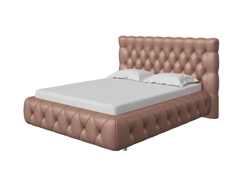 Кровать Орматек Castello (Экокожа Бронзовый перламутр) 140x190