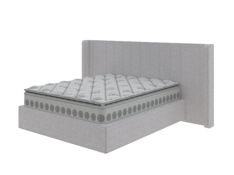 Кровать Спальная система Verda Royal Ткань Микрошенилл Rialto Жемчуг 180x210 233220₽